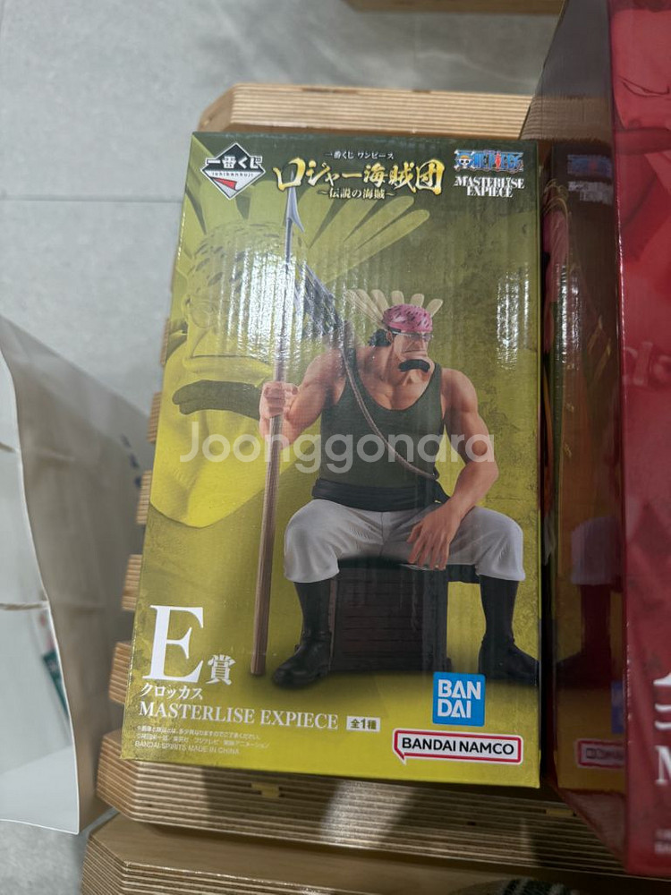 원피스 피규어 제일복권 A상 골드로저 E상 크로커스 판--1