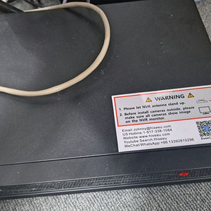 hiseeu CCTV 판매 (2TB HDD 퍼플+모니터