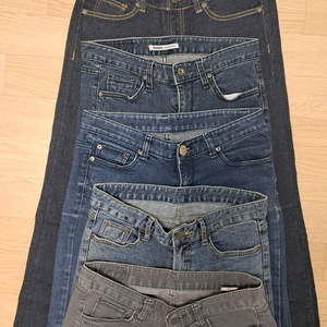 여자 스키니 청바지(27)5장 일괄