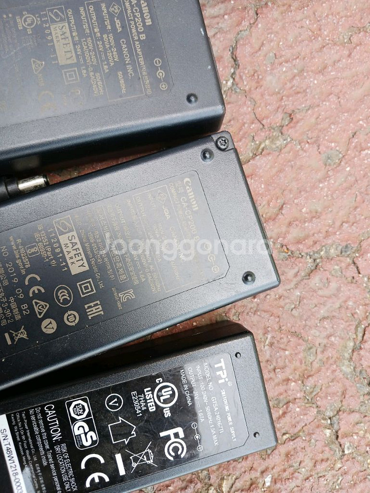 24볼트 캐논 외 여러 어뎁터--0