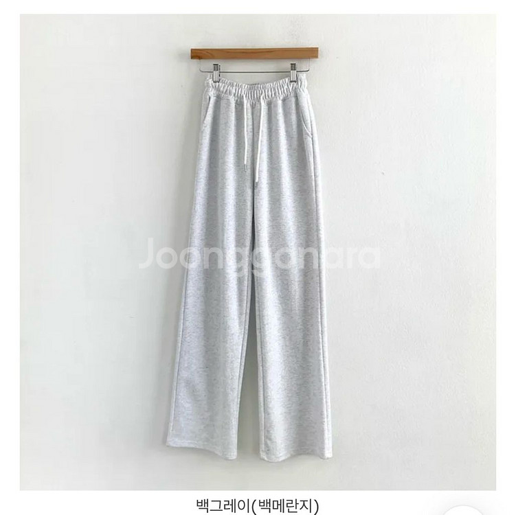 (새상품) 트레이닝바지 롱 일자와이드--3