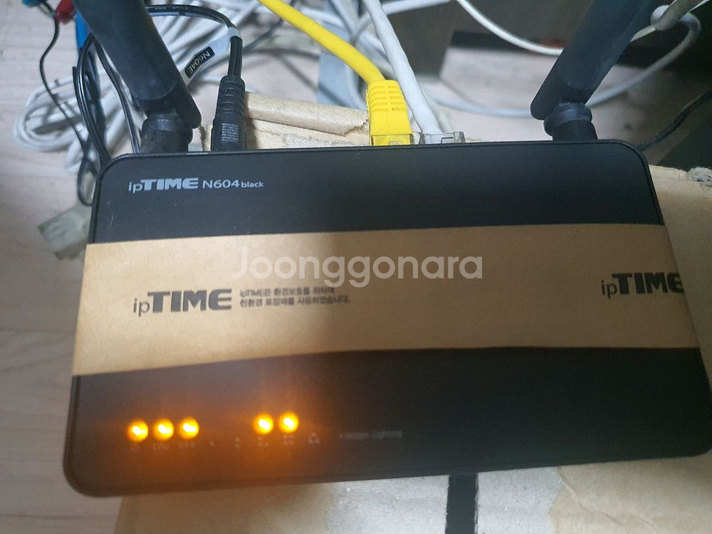 (수원) ipTIME N604 black 유무선공유기--1