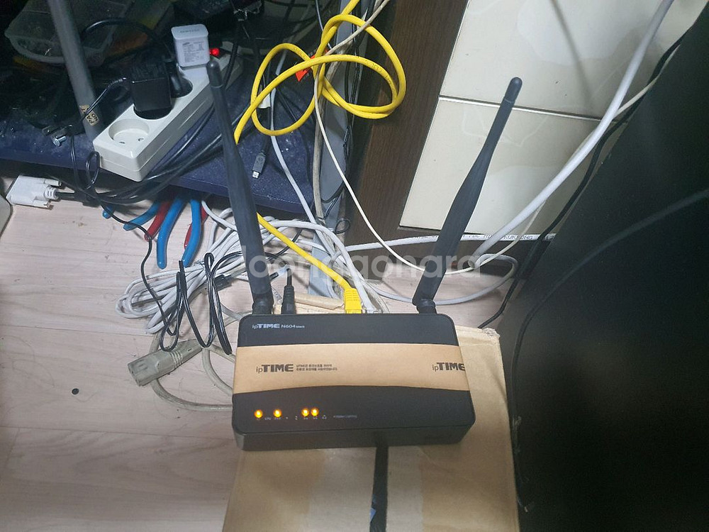 (수원) ipTIME N604 black 유무선공유기--0