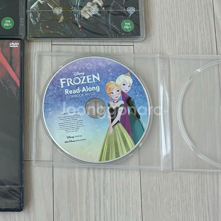겨울왕국 Read-Along 스토리북 CD--0