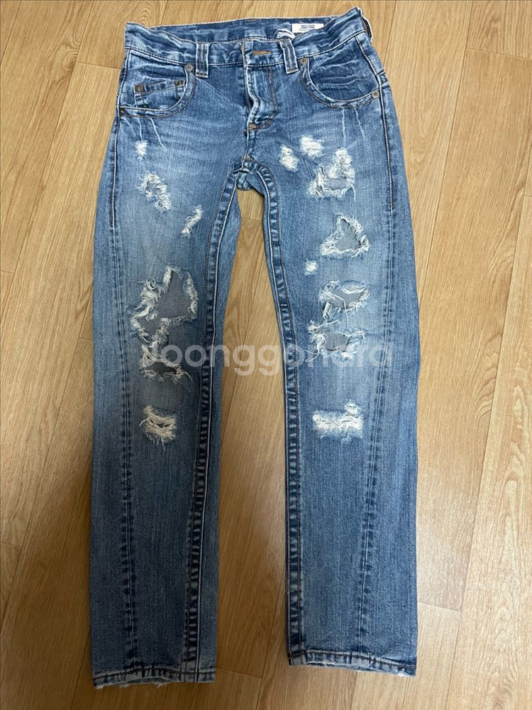 찢어진 청바지 26인치--0