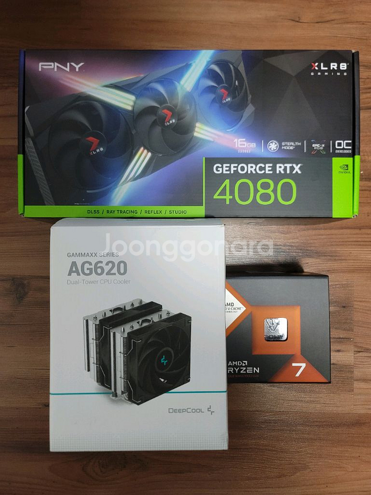 7800x3d 4080 32gb 완본체 컴퓨터--3