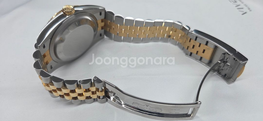 롤렉스 22년식 데이저스트 36mm 옐골 윔블던--3