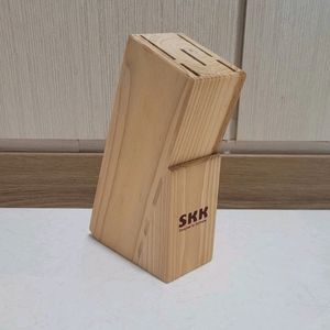 원목 나무 칼꽂이 나이프블럭