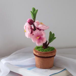 [7. 벚꽃] 꽃 화분 모루 DIY 16종