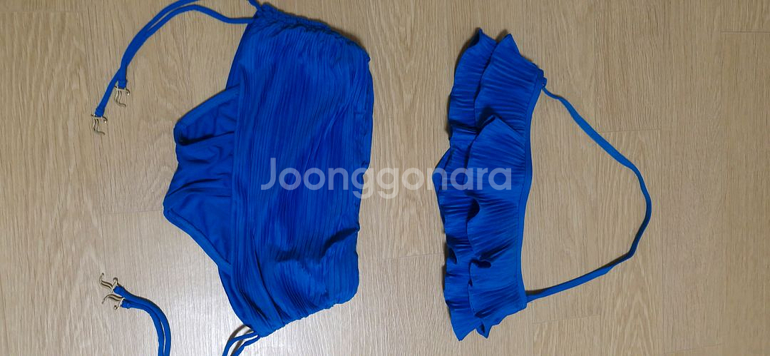 쥬시 꾸뛰르 비치 로열티 비키니 블루 55--3