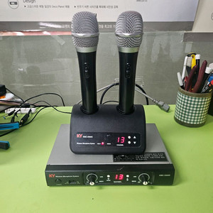 금영 무선마이크 세트