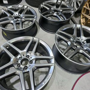 벤츠s클래스 19인치 amg 정품휠 1대분 고스트크롬