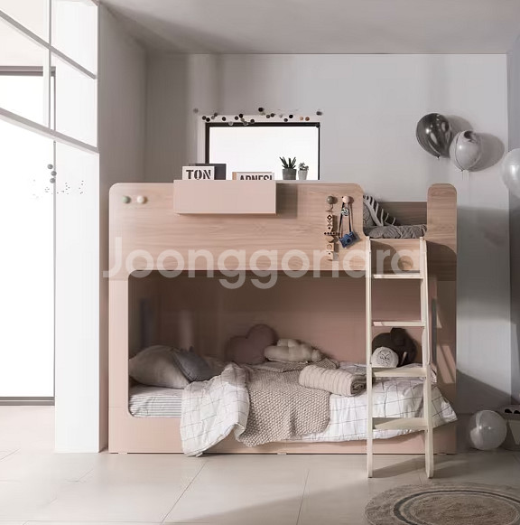 (리바트키즈전시품)이층침대+매트리스1개--0