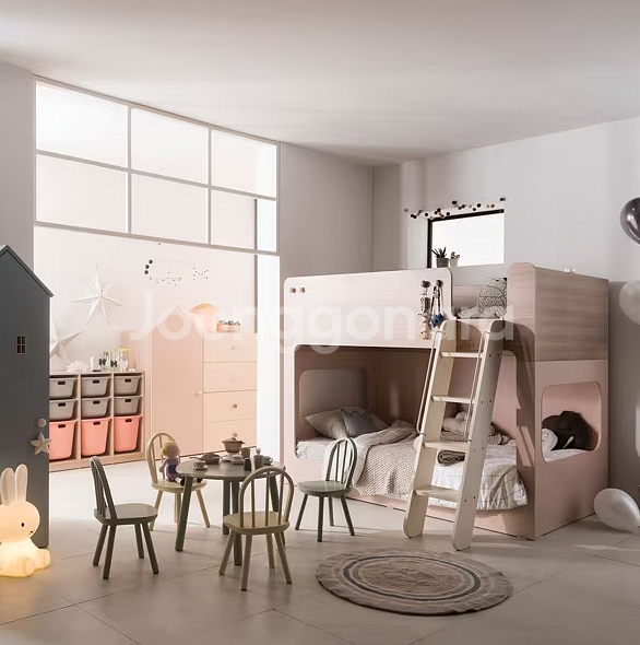 (리바트키즈전시품)이층침대+매트리스1개--1