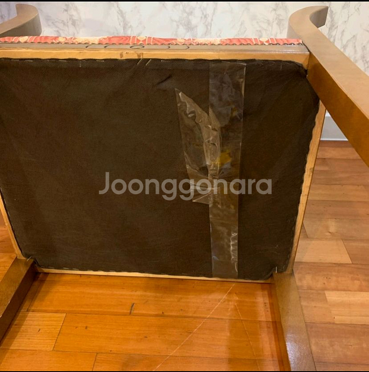 명품) 이태리 장인 원목 수제 의자 (2인 일괄)--8