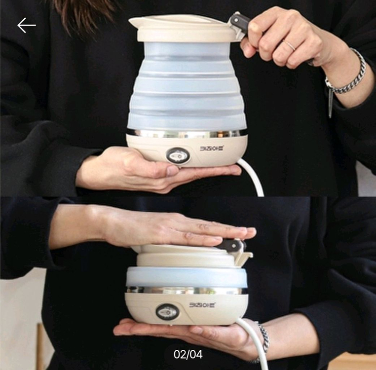 키친아트 휴대용 폴딩 전기 포트--2