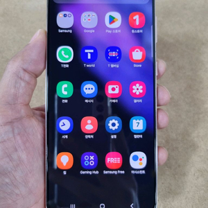 갤럭시S21플러스 바이올렛 256GB SK공기계 중고폰