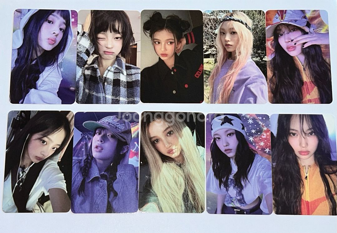 뉴진스 슈퍼내추럴 위버스 포카 셋트가 6천원!--1