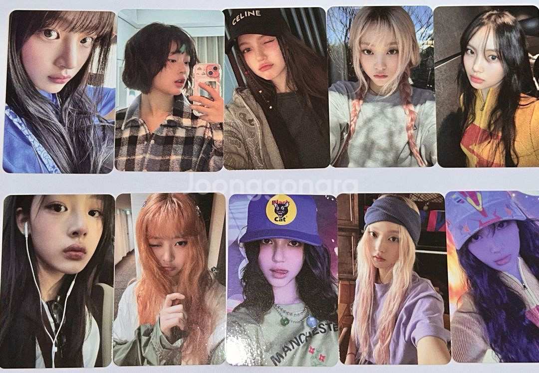 뉴진스 슈퍼내추럴 위버스 포카 셋트가 6천원!--0