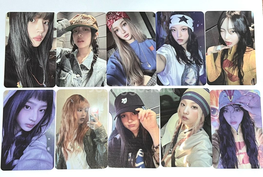 뉴진스 슈퍼내추럴 위버스 포카 셋트가 6천원!--2