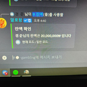 디스코드 알로항 머니