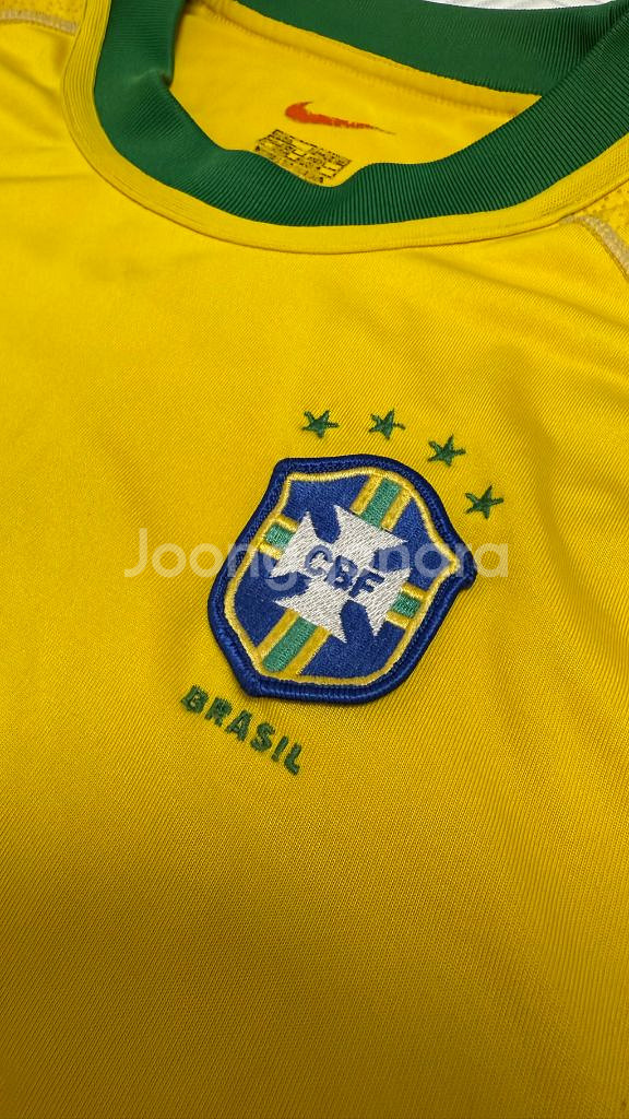브라질 국대 호나우두 축구유니폼 정품--1