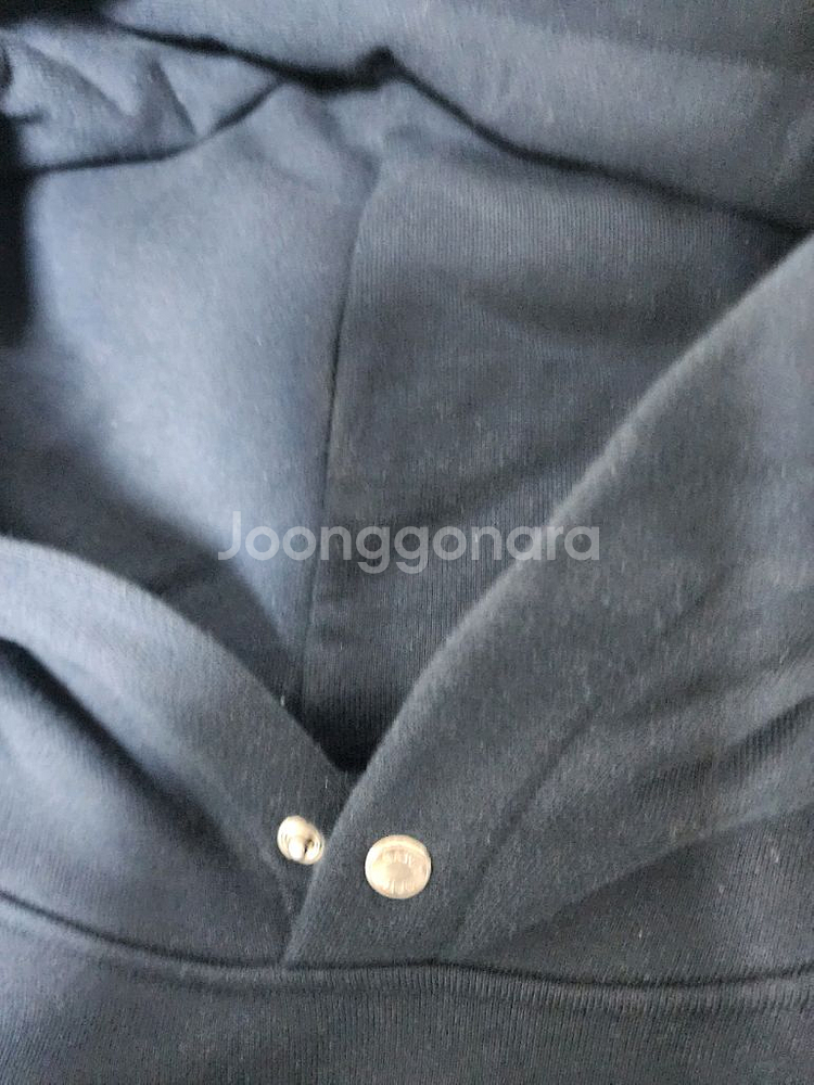 세터 아플리케 리벳 후드 클래식 네이비 XL--3