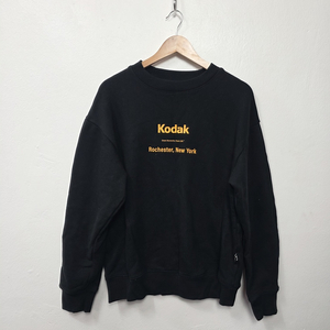 [KODAK] 남성 코닥프린팅 오버핏 맨투맨 S
