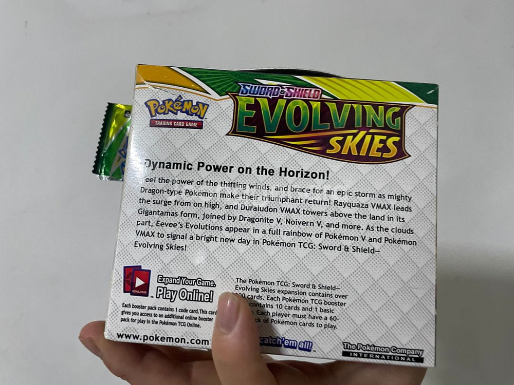 포켓몬 카드 evolving skies 1st edit--1