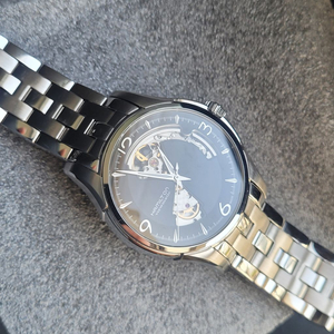 해밀턴 재즈마스터 오픈하트 검판 오토매틱 40mm