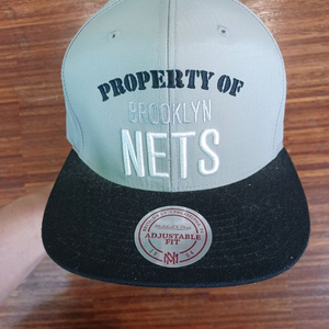 미첼앤네스 nba 브루클린 넷츠 나일론 스냅백 프리