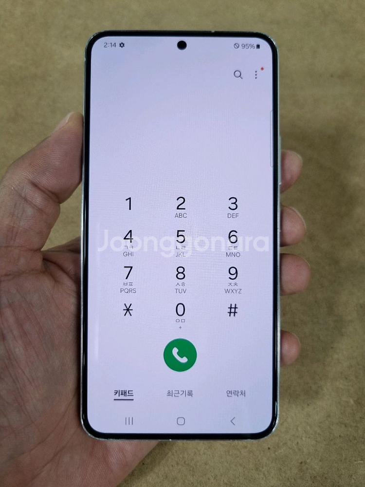 갤럭시S22 화이트 256GB KT공기계 중고폰 최저가--8