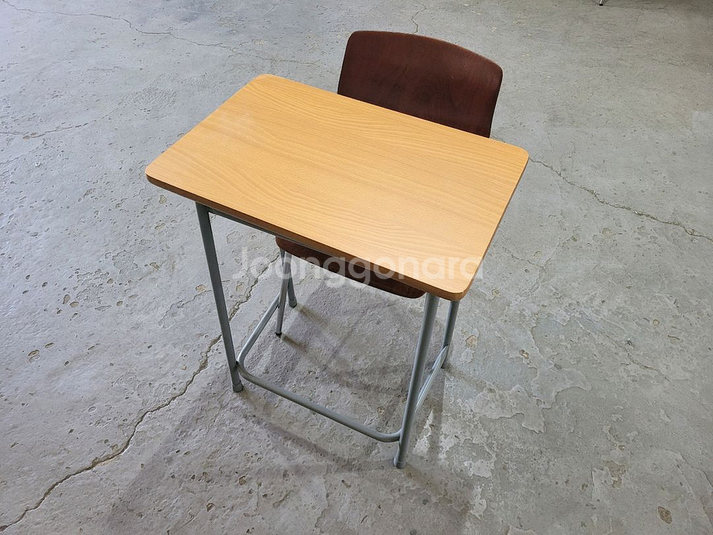 학원책걸상100세트*새상판교체로깨끗**--1