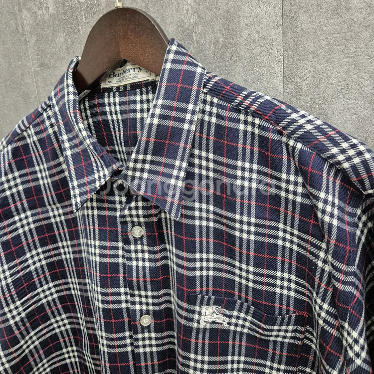 버버리 노바 체크 남방 셔츠 XL--1