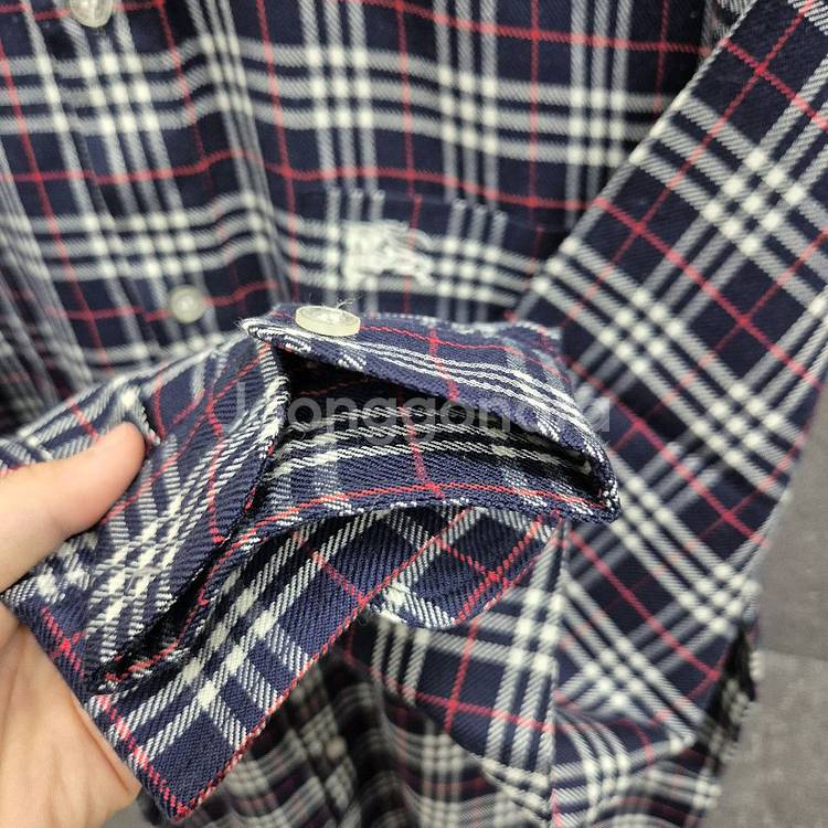 버버리 노바 체크 남방 셔츠 XL--2