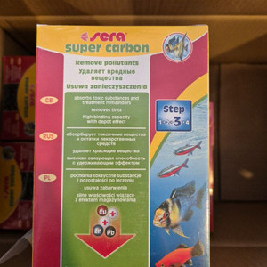 세라 슈퍼카본 활성탄 새상품(250g)