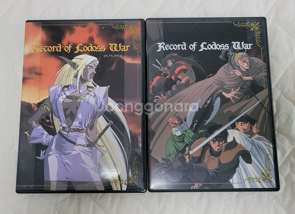 로도스도 전기 3&4 DVD 팝니다--0