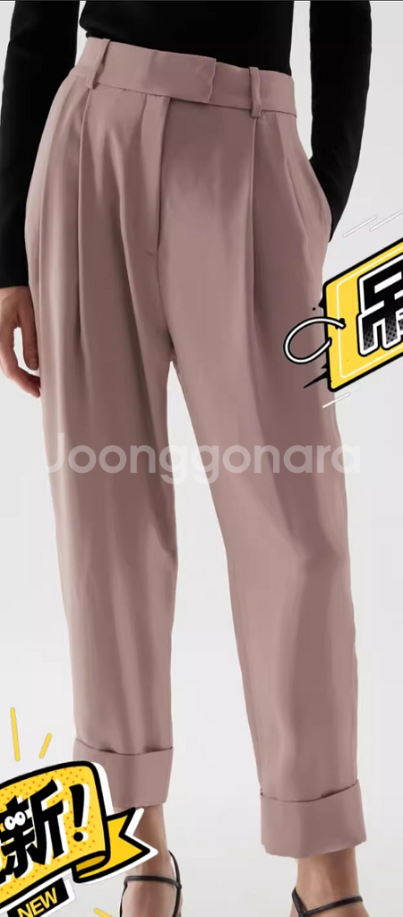 코스 cos 슬랙스 36사이즈 몰그레이--0