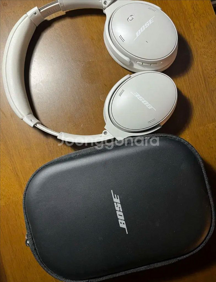 보스 qc 45 화이트 헤드폰 팔아요!!!!!--1