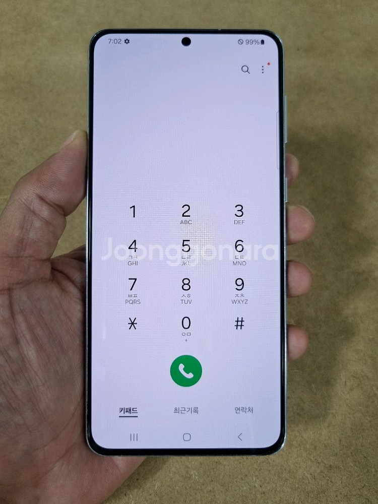 갤럭시S21플러스 실버 256GB 자급제공기계 중고폰--8