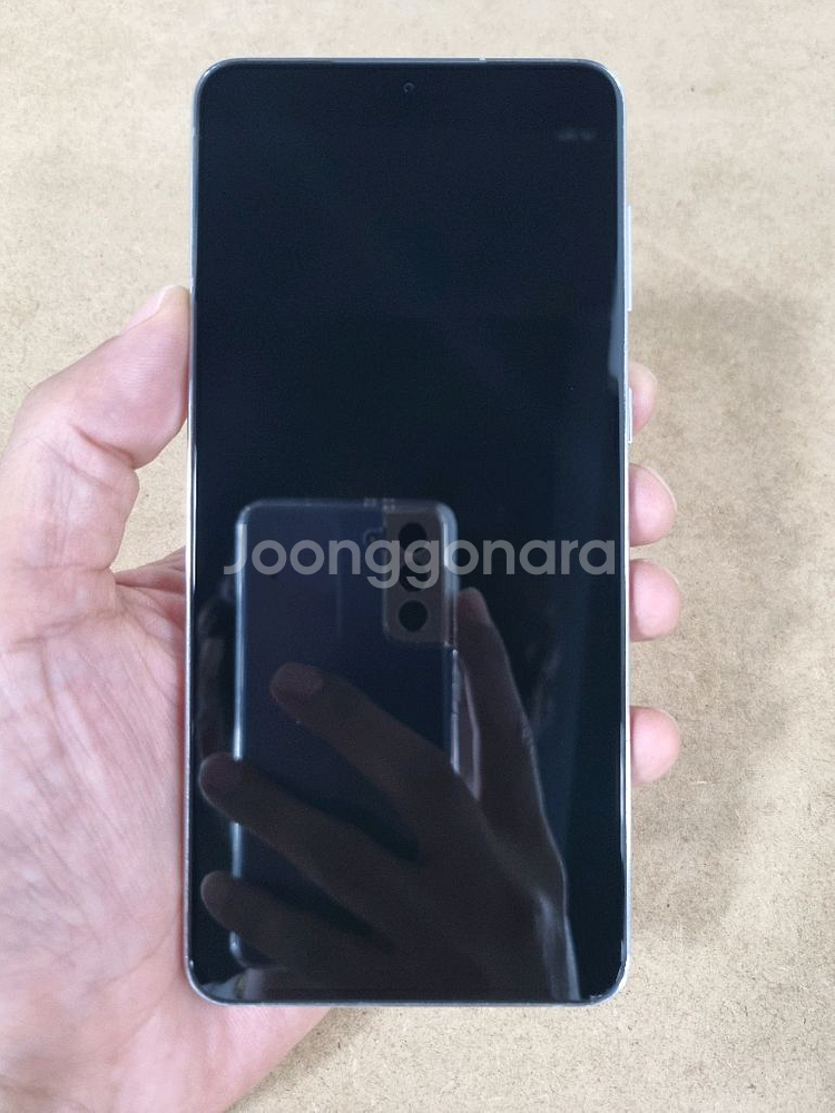 갤럭시S21플러스 실버 256GB 자급제공기계 중고폰--9