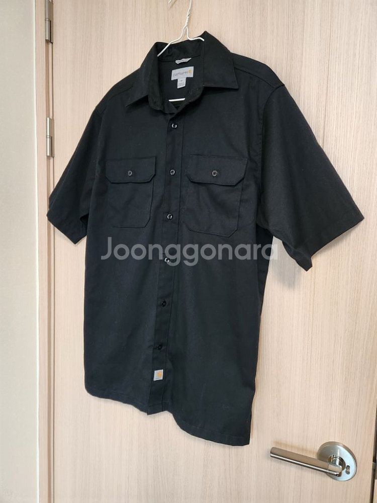 칼하트 남자검정반팔셔츠M 반팔티--2