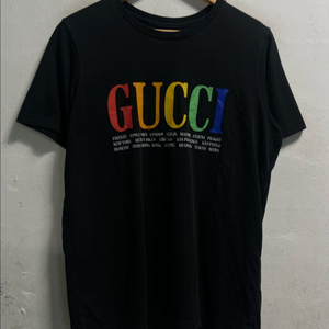 100 GUCCI 구찌 올드스쿨 빅로고 반팔티