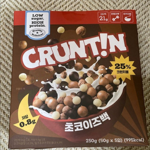 단백질쉐이크 초코이즈백 크런치볼 , 크런틴