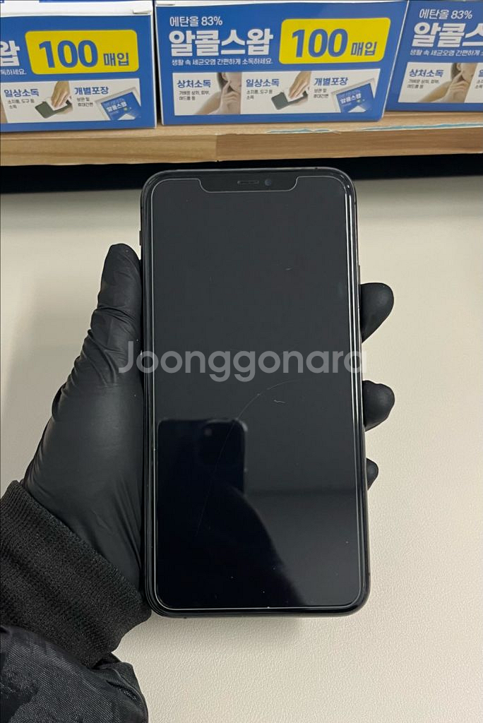 아이폰11프로맥스 256G 그레이 S급!--0