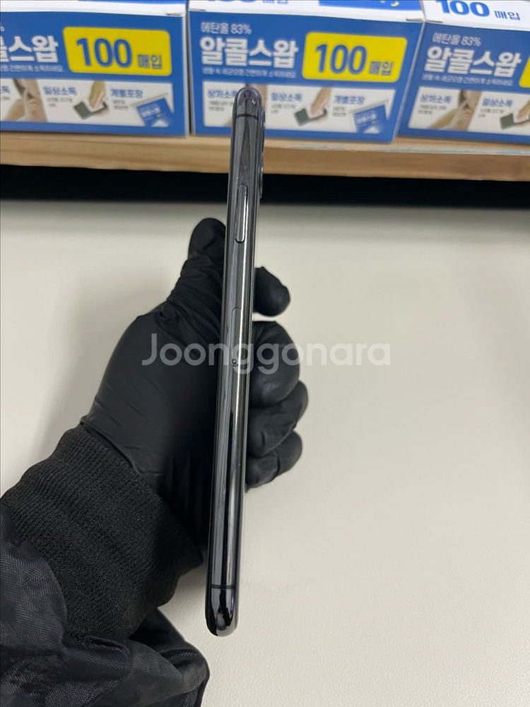 아이폰11프로맥스 256G 그레이 S급!--4