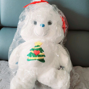 위시베어 케어베어 크리스마스 대형인형 새상품 45cm
