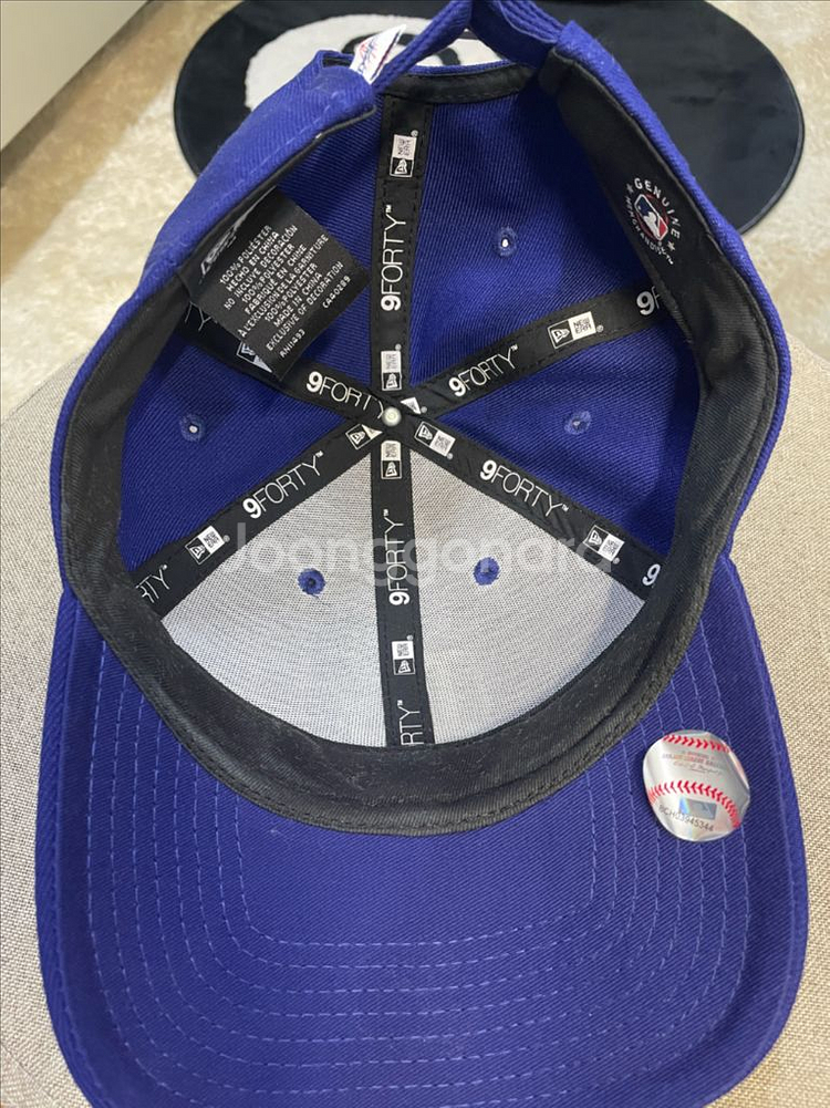 뉴에라 LA 다저스 볼캡 로얄블루--2