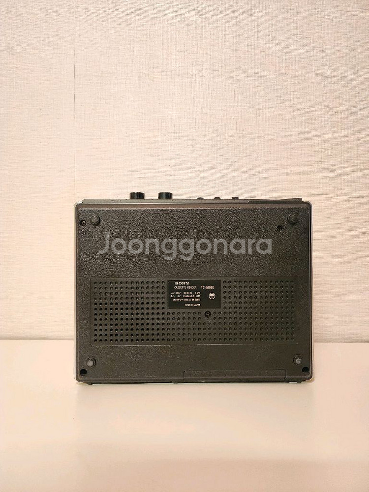70년대 소니 빈티지 카세트 플레이어 TC-5000--5