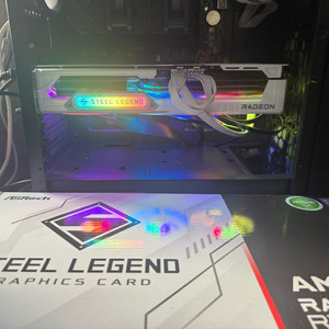 애즈락 RX 9070XT 스틸레전드 D6 16gb